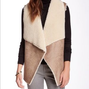 Velvet by Graham & Spencer Nia Fur Vest